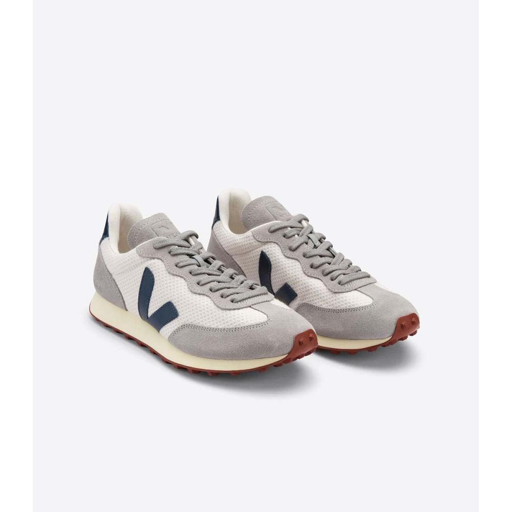 Veja RIO BRANCO HEXAMESH Hardloopschoenen Heren Grey/Blue | NL 167WNB